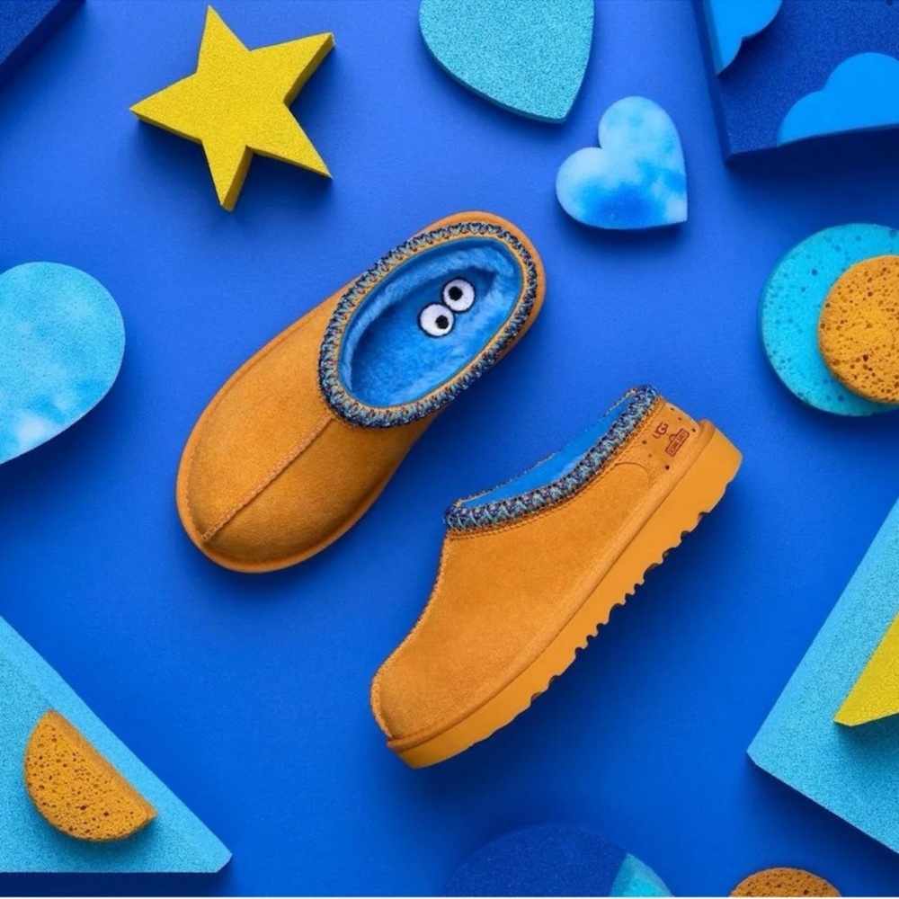 BRAND NEW Kids Ugg X Cookie Monster Tasman Ii
